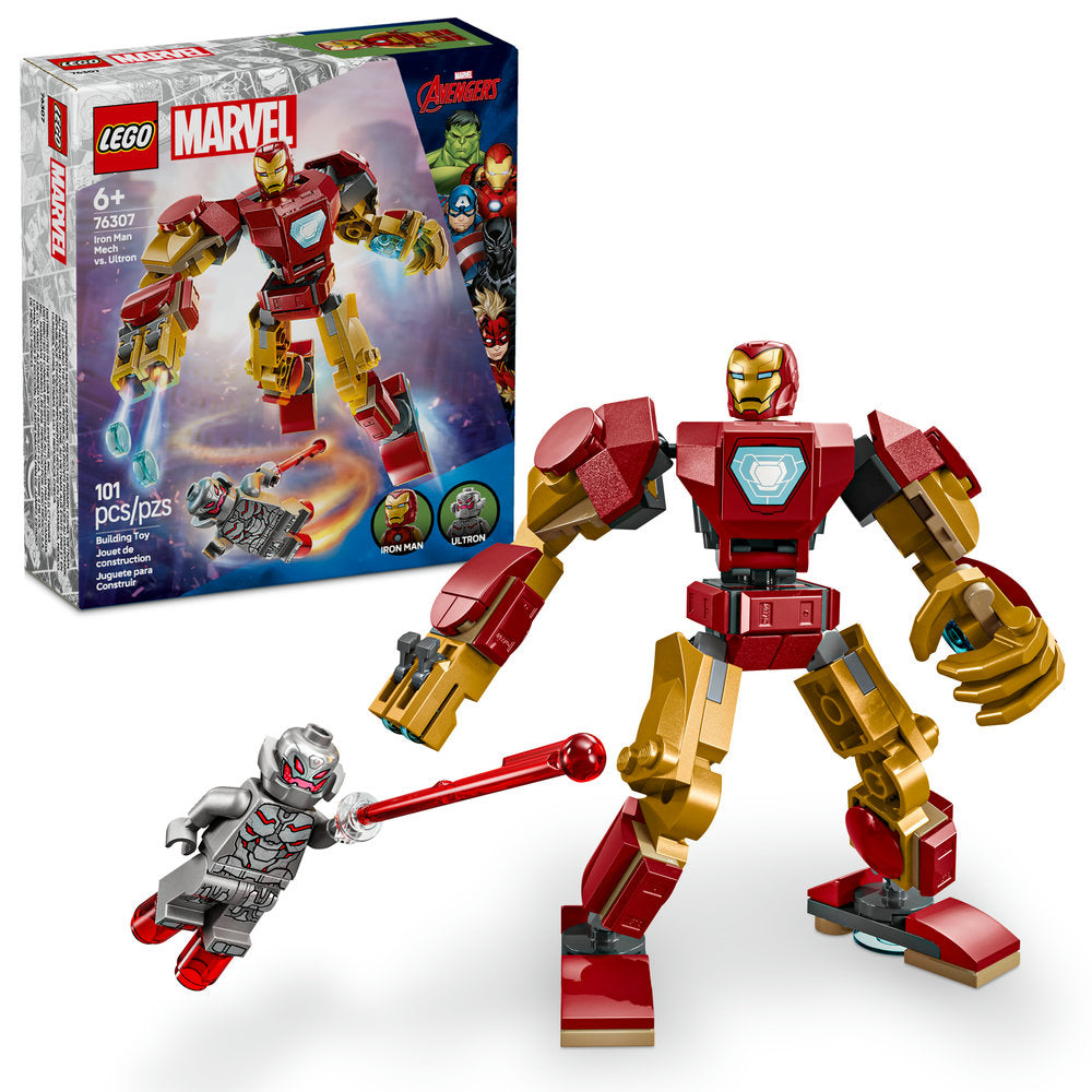 76307 Iron Man Mech vs. Ultron (Retired) LEGO Super Heroes