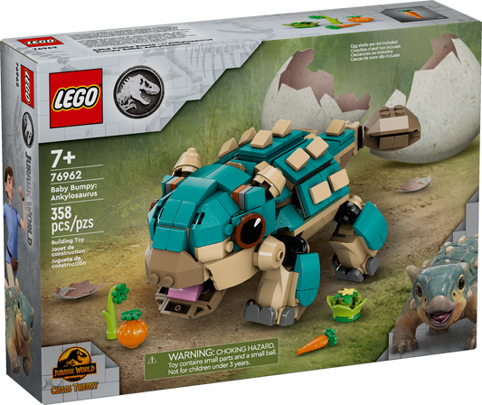 76962 Jurassic World Baby Bumpy: Ankylosaurus