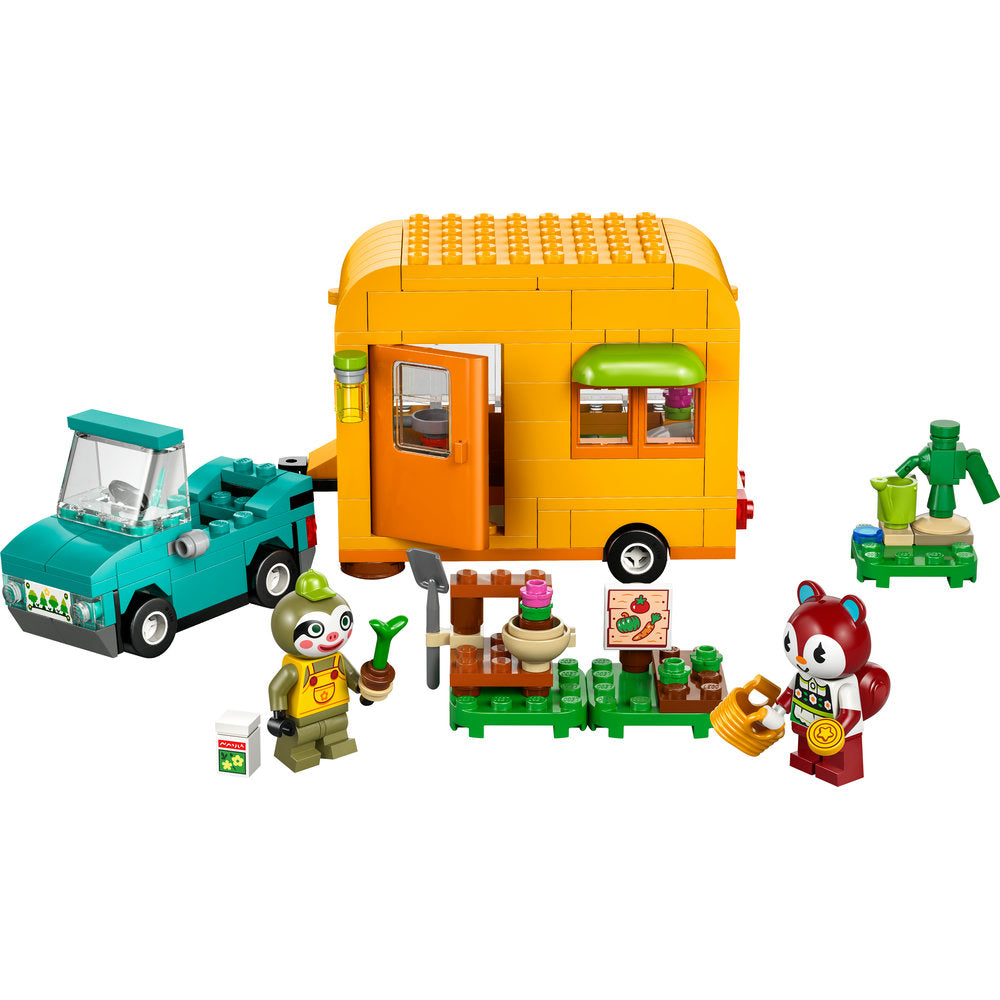 77054 Leif's Caravan & Garden Shop (Used) LEGO Animal Crossing