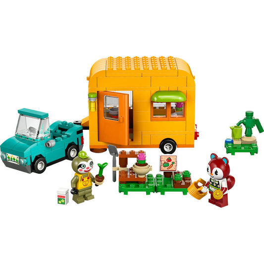 77054 Leif's Caravan & Garden Shop (Used) LEGO Animal Crossing