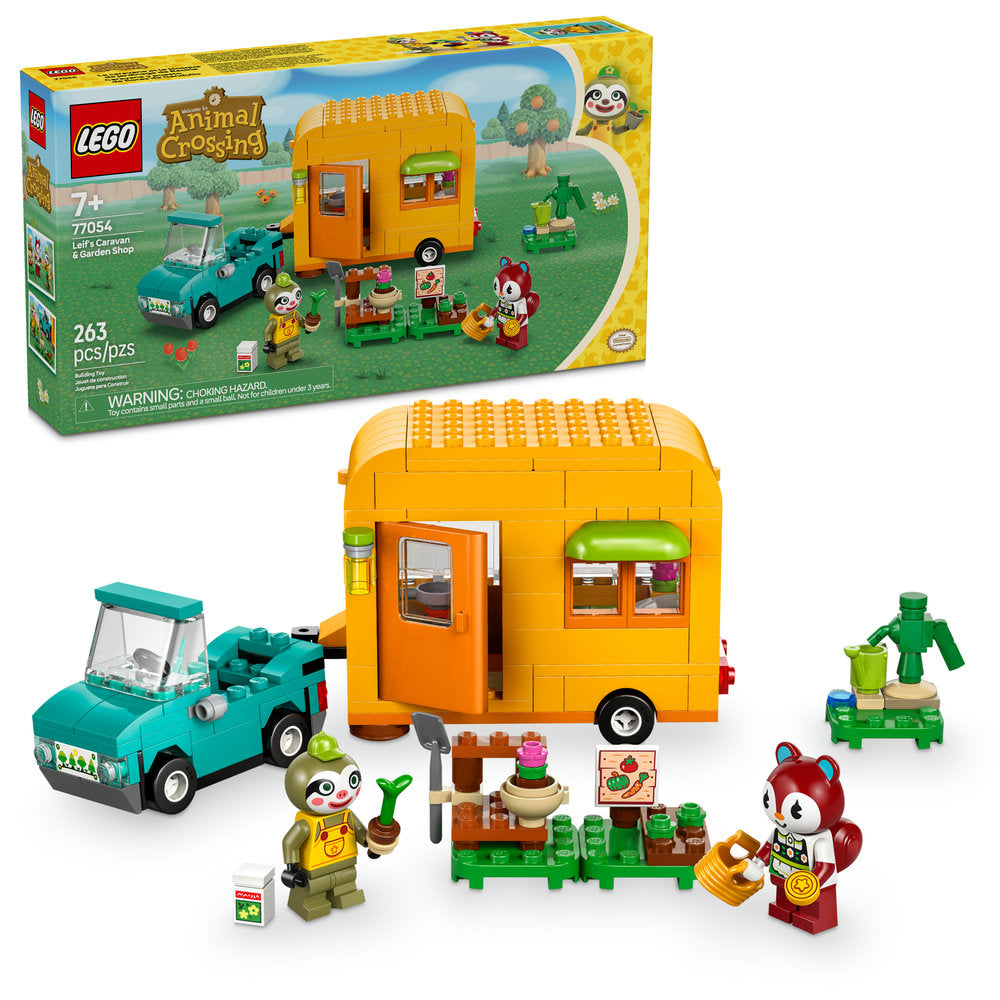 77054 Leif's Caravan & Garden Shop (Retired) LEGO Animal Crossing