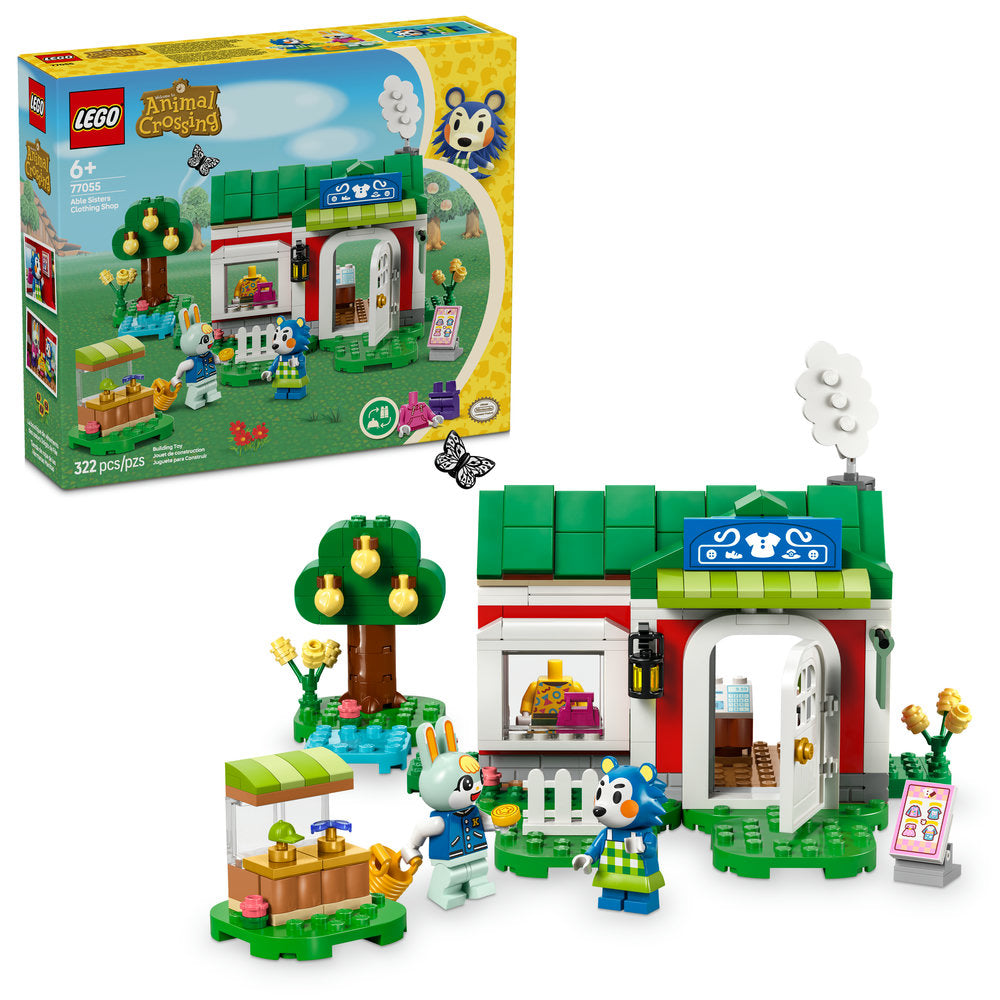 77055 Able Sisters' Clothing Shop (Retired) LEGO Animal Crossing