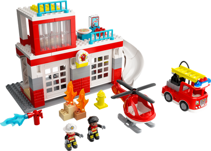 10970 Fire Station & Helicopter (Retired) LEGO DUPLO