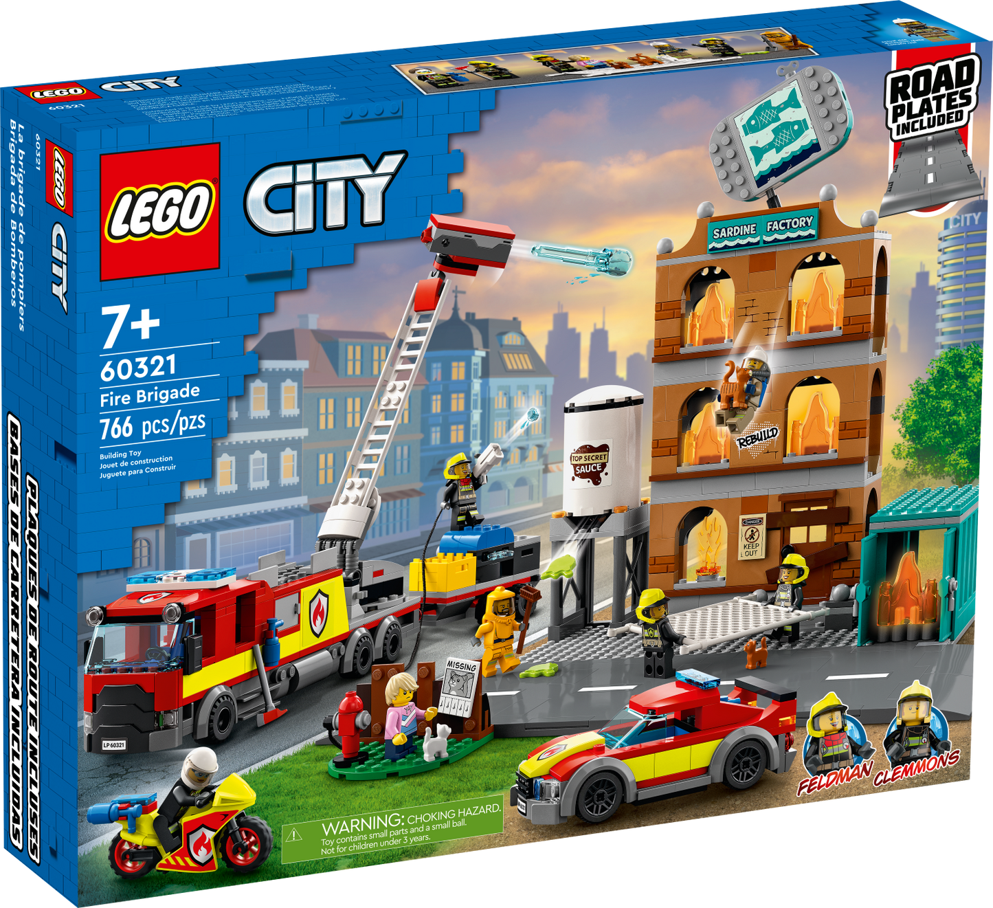 60321 Fire Brigade (Retired) LEGO City