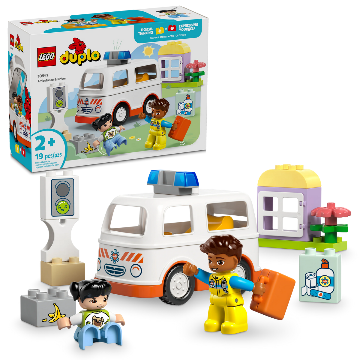 10447 Ambulance & Driver (Retired) LEGO DUPLO