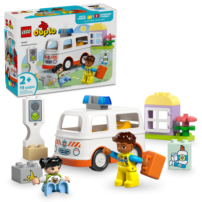 10447 Ambulance & Driver (Retired) LEGO DUPLO
