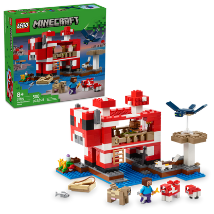 21270 The Mooshroom House (Retired) LEGO Minecraft