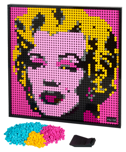 31197 Andy Warhol's Marilyn Monroe (Retired) LEGO Art