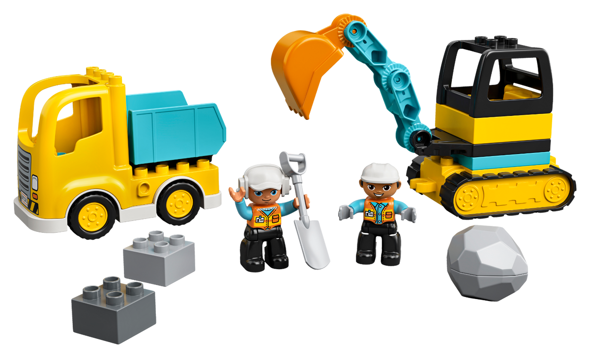 10931 Truck & Tracked Excavator