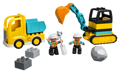 10931 Truck & Tracked Excavator
