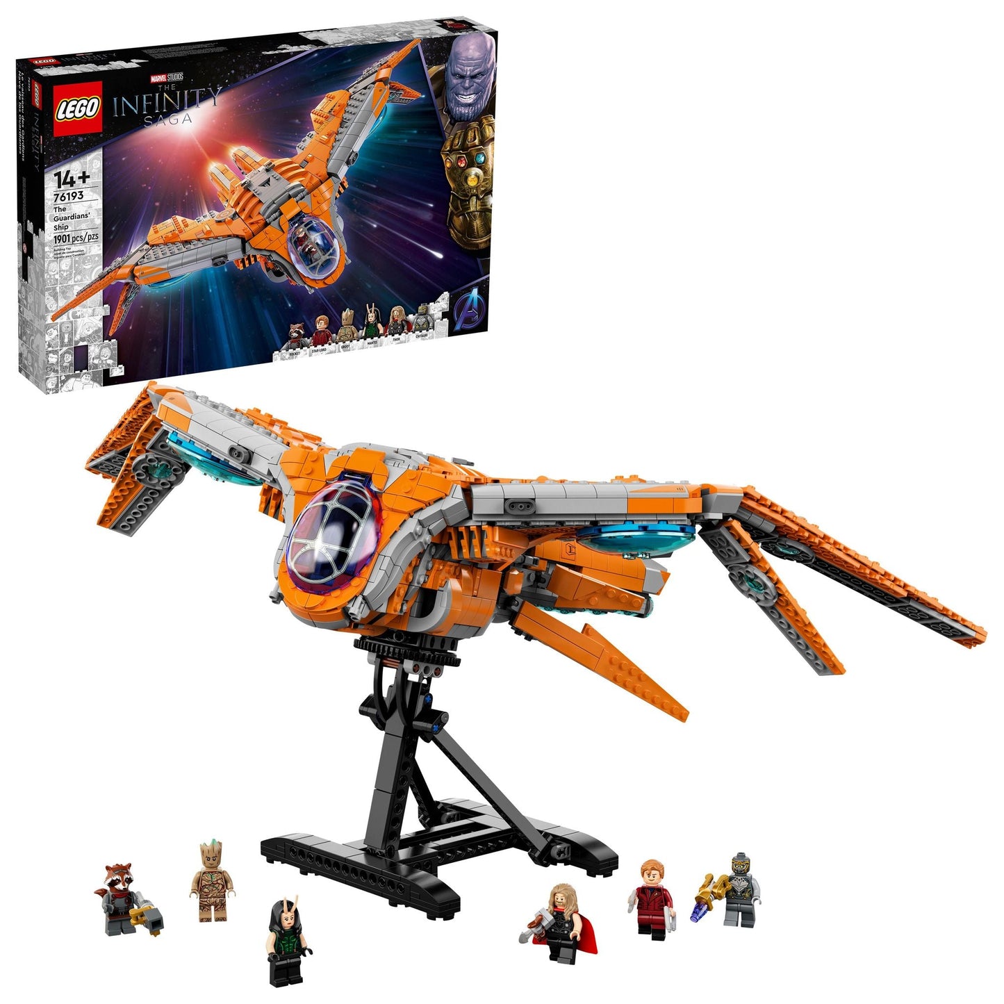 76193 The Guardians’ Ship (Retired) LEGO Marvel