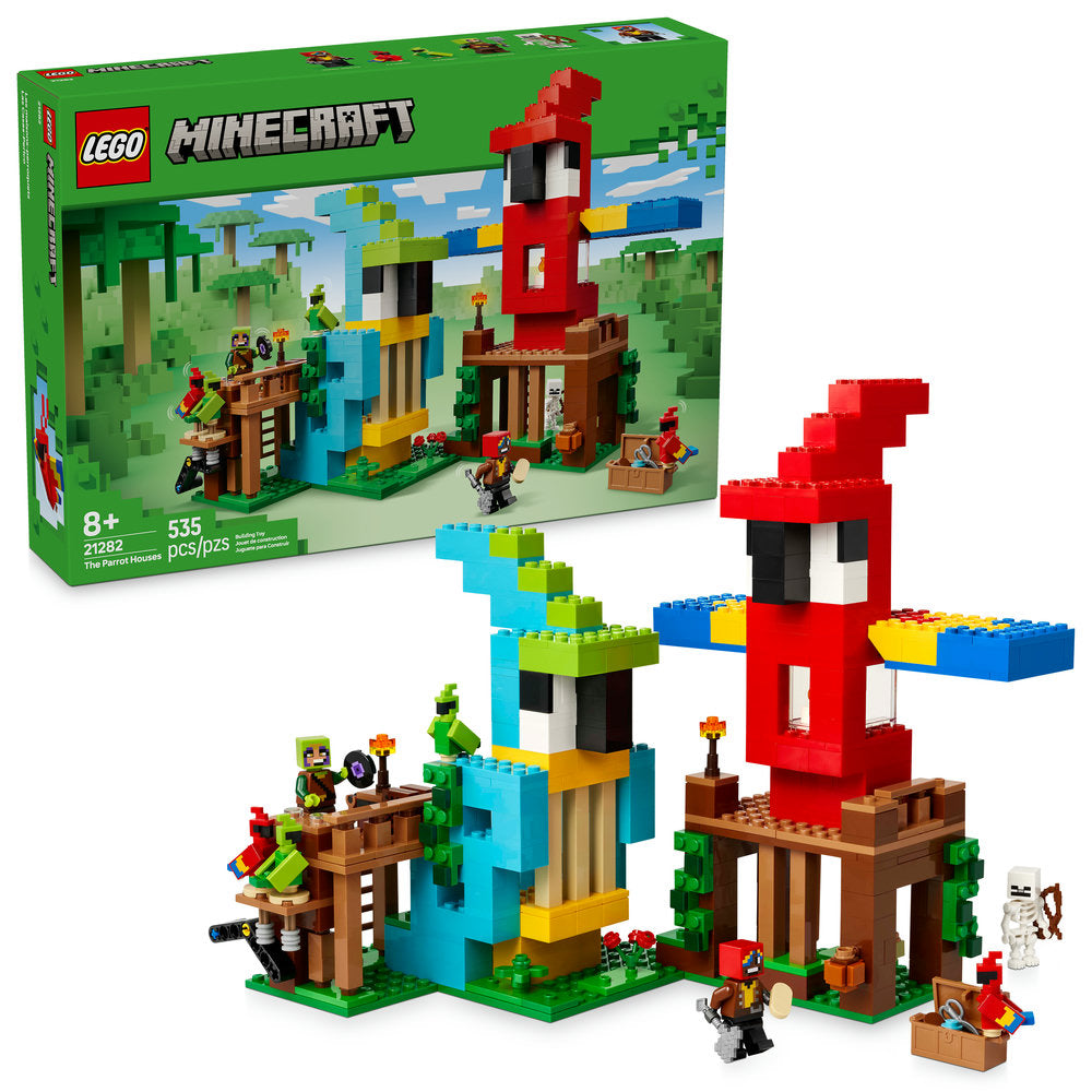 21282 The Parrot Houses (Retired) LEGO Minecraft