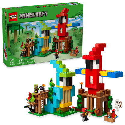 21282 The Parrot Houses (Retired) LEGO Minecraft