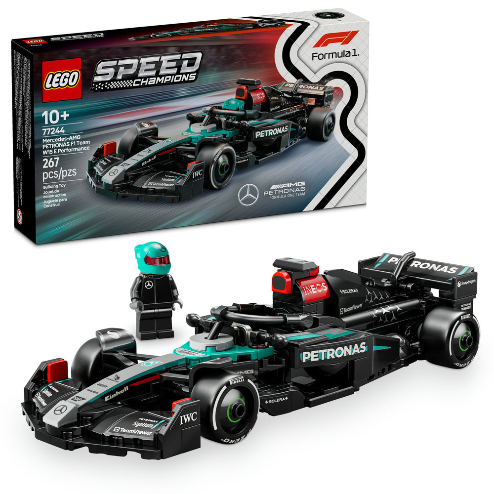 77244 Mercedes-AMG PETRONAS F1 Team W15 E Performance (Retired) LEGO Speed Champions