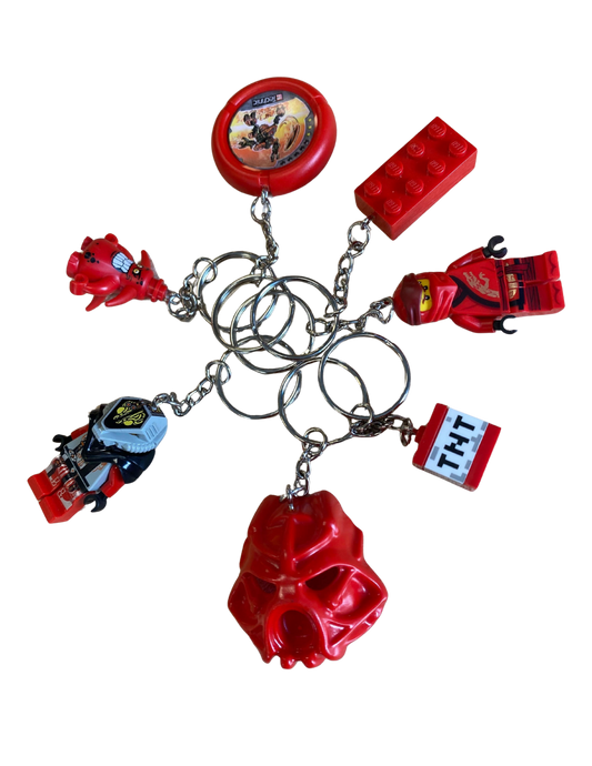 LEGO® Custom Crafting: Key Chains, Charms, and Buttons
