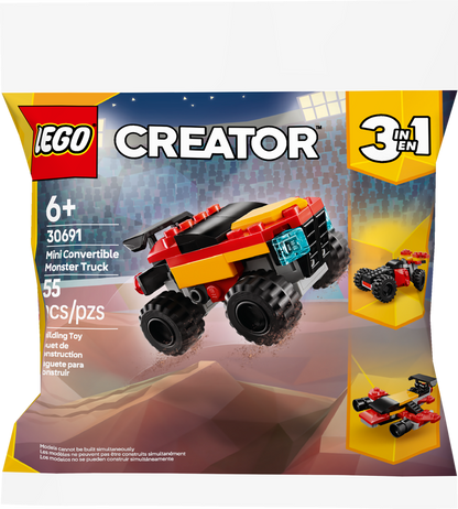 30691 Mini Convertible Monster Truck