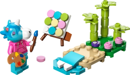 30703 Julian's Beach Painting (Used) LEGO Animal Crossing