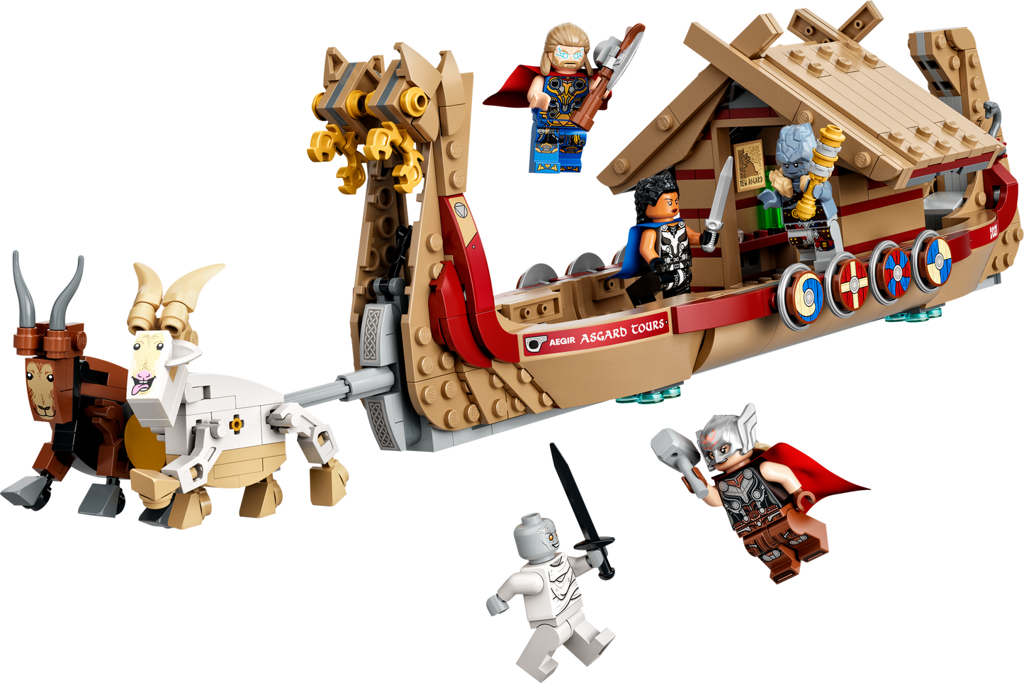 76208 The Goat Boat (Retired) LEGO Marvel