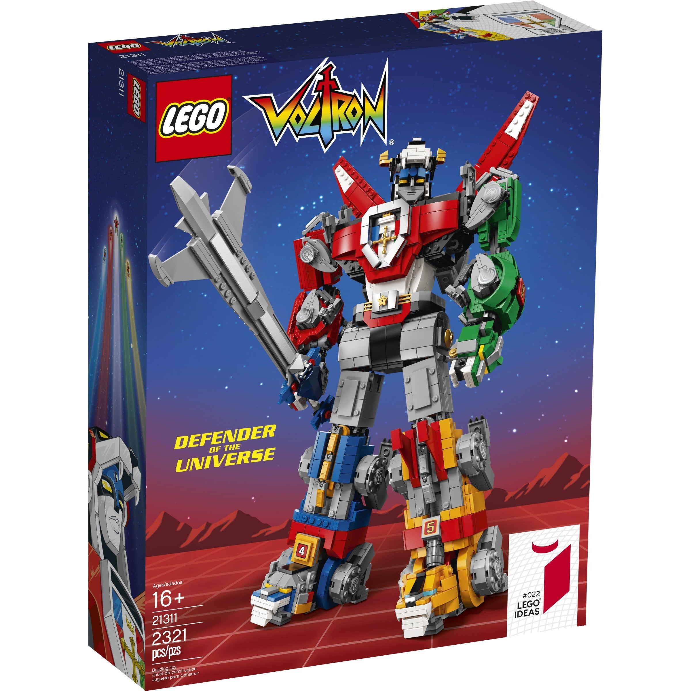 Lego voltron retired sale