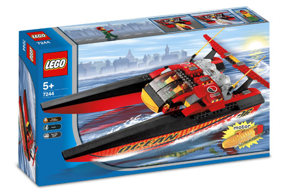 7244 Speedboat (Retired) LEGO City