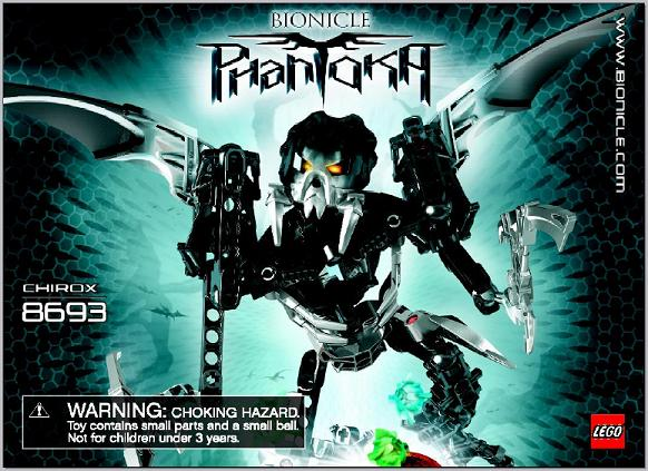 8693 Chirox (Certified) LEGO BIONICLE