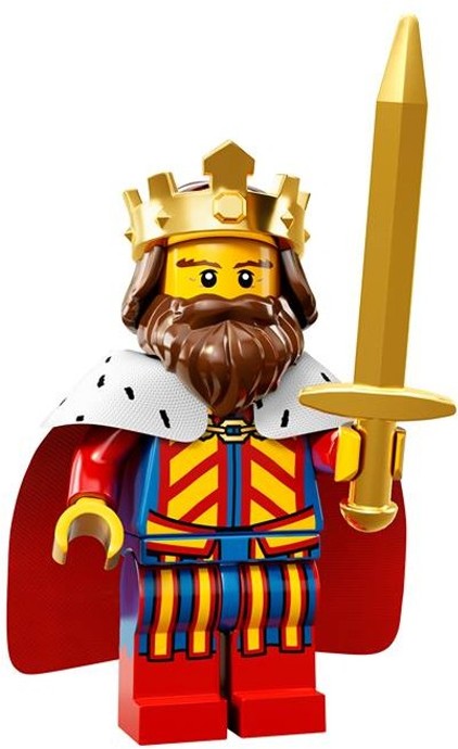 S13 Classic King - Series 13 Minifigure (col195)