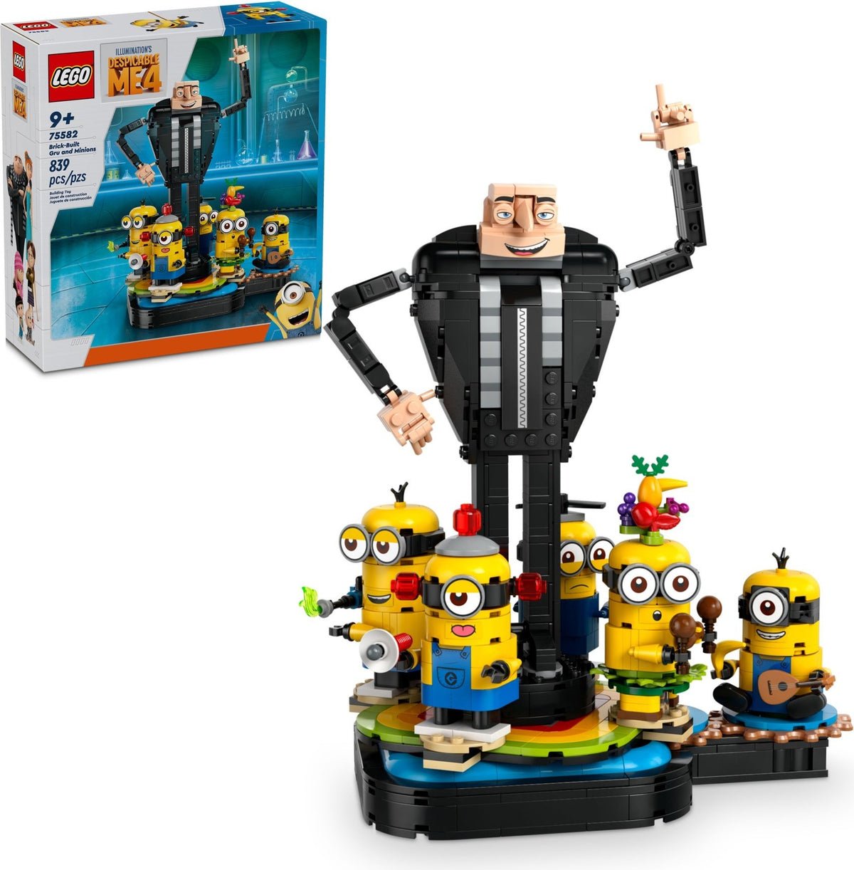 75582 Built Gru and Minions