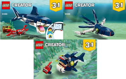 31088 Deep Sea Creatures (Used) LEGO Creator