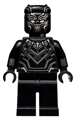 Black Panther - Dark Silver Armor, Yellow Eyes (sh0263)