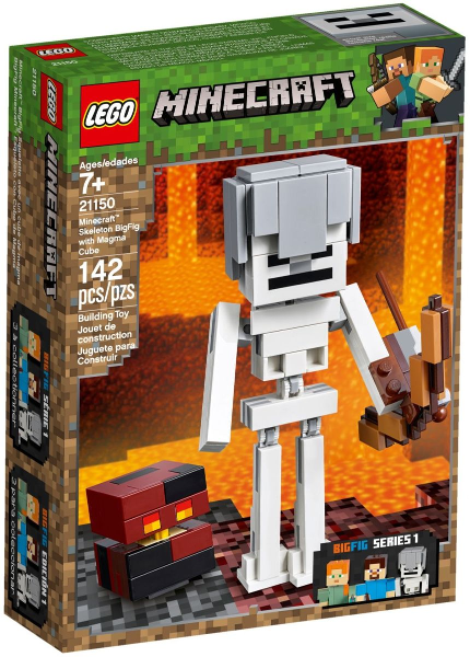 21150 Minecraft Skeleton BigFig with Magma Cube (Retired) LEGO Minecraft