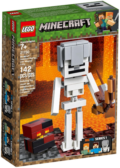 21150 Minecraft Skeleton BigFig with Magma Cube (Retired) LEGO Minecraft