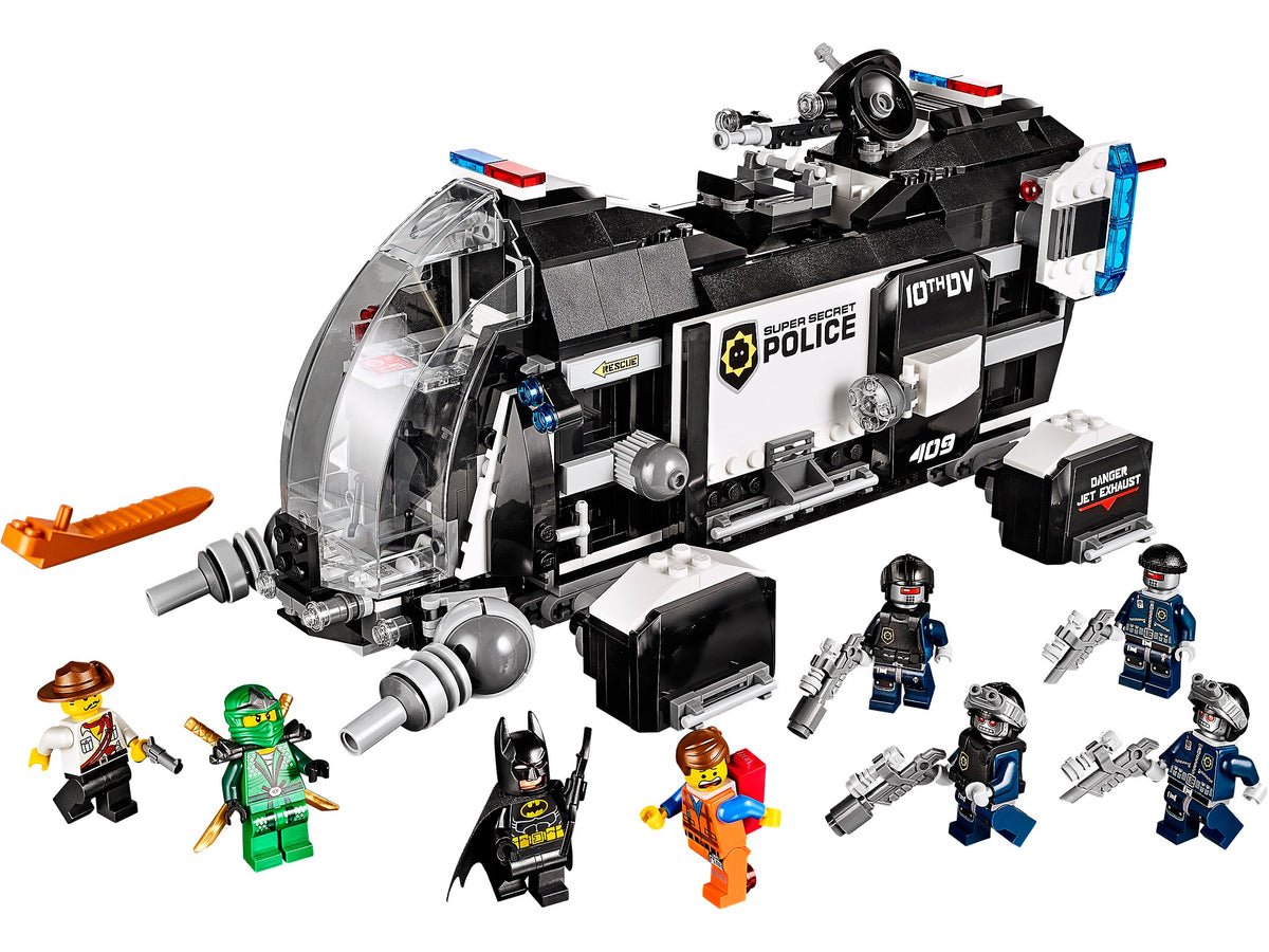 70815 Super Secret Police Dropship (Certified) LEGO The LEGO Movie