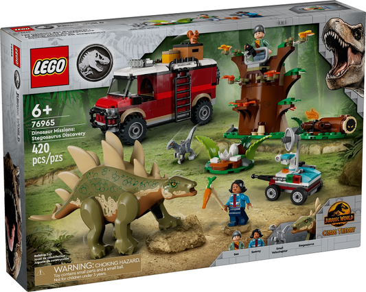 76965 Dinosaur Missions: Stegosaurus Discovery (Retired) LEGO Jurassic World