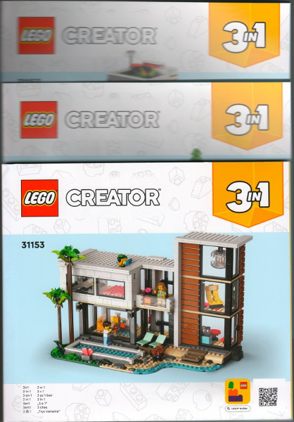 31153 Modern House (Used) LEGO Creator