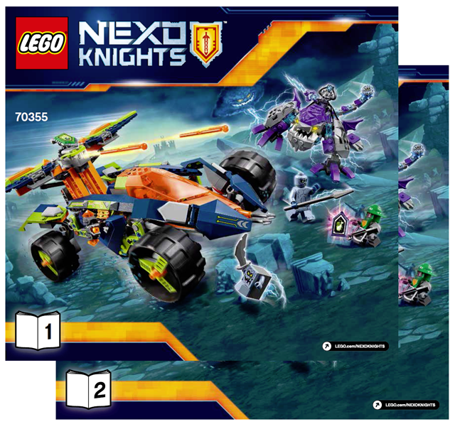 70355 Aaron's Rock Climber (Used) LEGO Nexo Knights