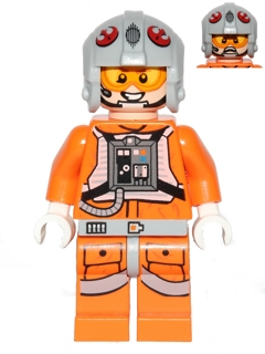 Snowspeeder Pilot - Light Bluish Gray Helmet (sw0607)
