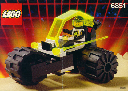 6851 Tri-Wheeled Tyrax (Used) LEGO Space