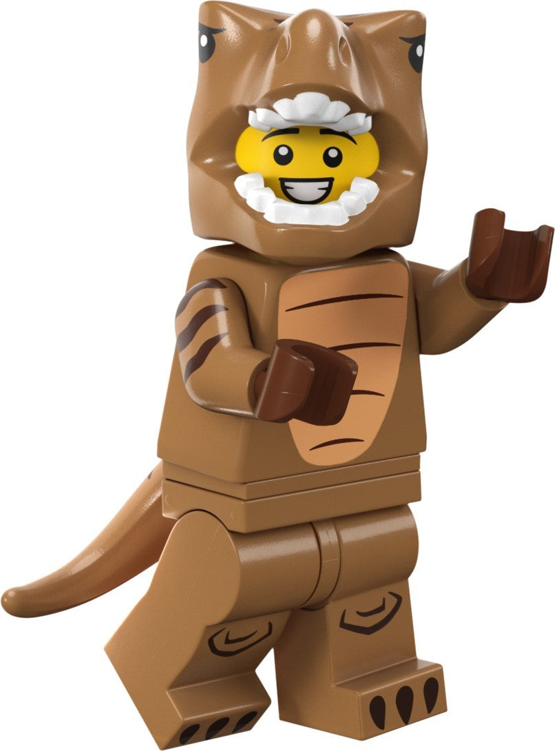 S24 T-Rex Costume Fan - Series 24 Minifigure (col416)