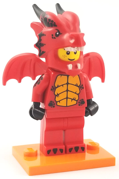 Dragon Suit Guy - Series 18 Collectible Minifigure (col18-7)