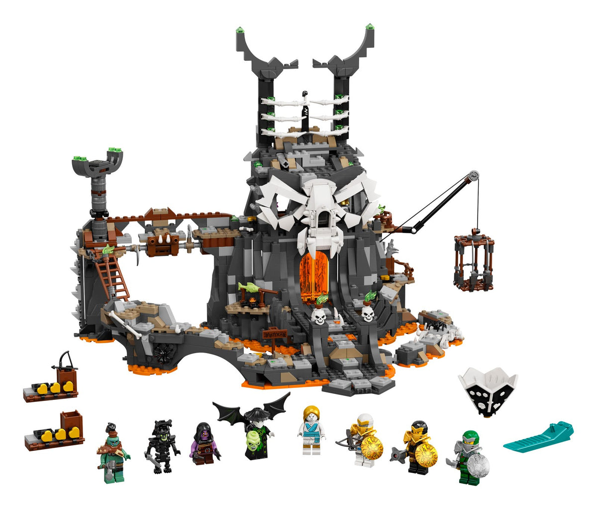 71722 Skull Sorcerer's Dungeons (Used) LEGO Ninjago