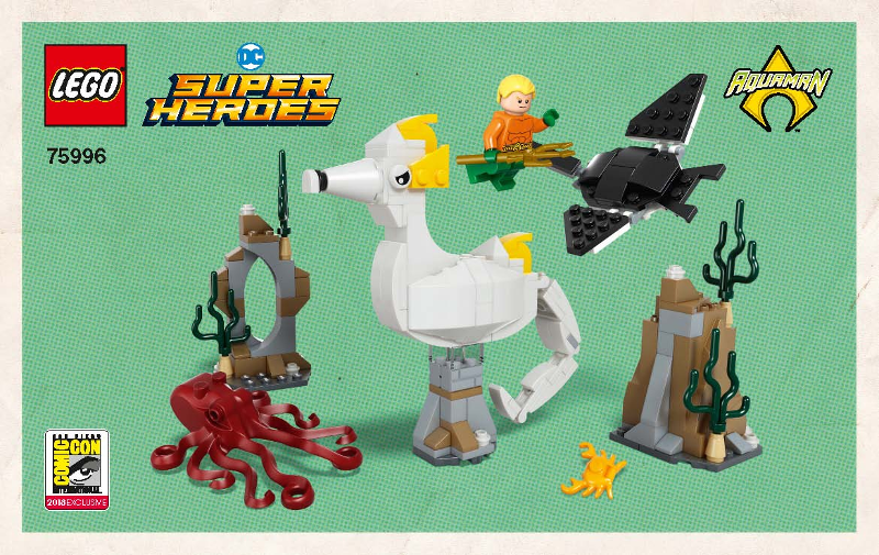 75996 Aquaman & Storm (Comic-Con Exclusive) (Certified) LEGO Super Heroes