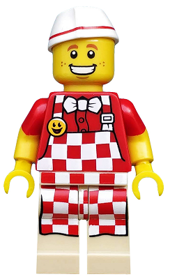 Hot Dog Vendor, Series 17 (Minifigure Only) (col291)