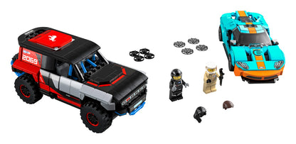 76905 Ford GT Heritage Edition and Bronco R (Retired) LEGO Speed Champions