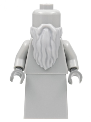 Statue - Hogwarts, Plain Torso, Beard (hp298)