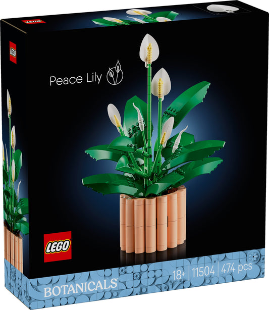 11504 Peace Lily (Retired) LEGO Botanicals