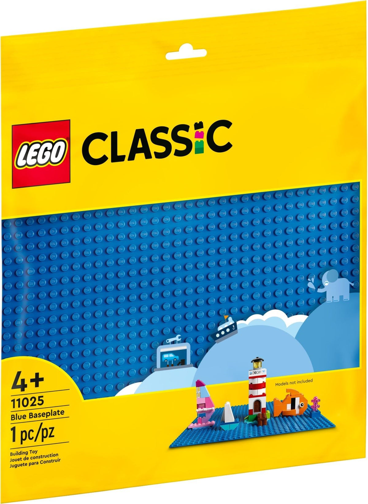 11025 Blue Baseplate (Retired) LEGO Classic