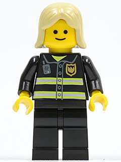 Fire - Reflective Stripes, Black Legs, Tan Female Hair (twn093)