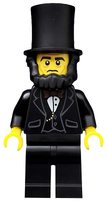 Abraham Lincoln, The LEGO Movie (Minifigure Only) (tlm005)