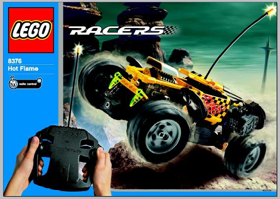 8376 Hot Flame (Used) LEGO Racers