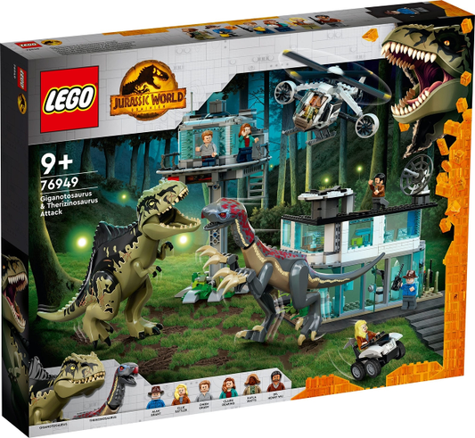 76949 Giganotosaurus & Therizinosaurus Attack (Retired) LEGO Jurassic World